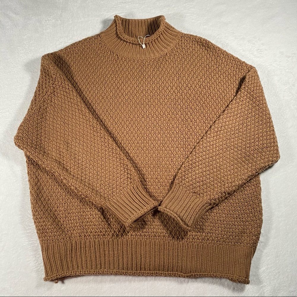 NWOT Zesica Light Brown Sweater